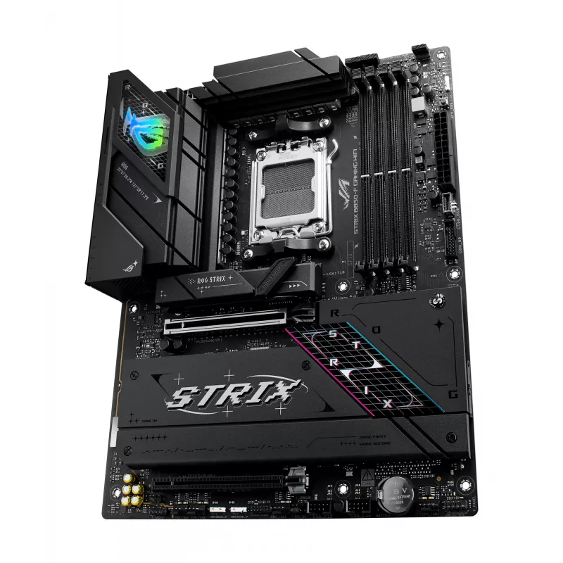 Emaplaat ASUS ROG STRIX B850-F GAMING WIFI — AMD B850, Socket AM5, ATX, DDR5, 4×M.2, Wi‑Fi 7, 2,5Gb LAN
