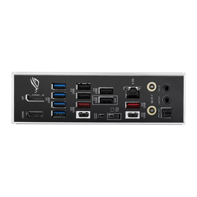 Emaplaat ASUS ROG STRIX B850-F GAMING WIFI — AMD B850, Socket AM5, ATX, DDR5, 4×M.2, Wi‑Fi 7, 2,5Gb LAN