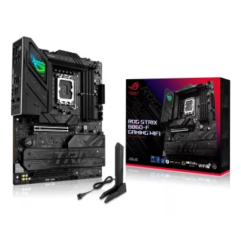 Emaplaat ASUS ROG STRIX B860-F GAMING WIFI — Intel B860, LGA 1851, ATX, DDR5, 4x DIMM, Wi‑Fi 7, 2.5Gb LAN, 4x M.2