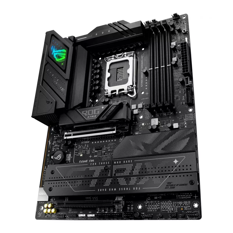 Emaplaat ASUS ROG STRIX B860-F GAMING WIFI — Intel B860, LGA 1851, ATX, DDR5, 4x DIMM, Wi‑Fi 7, 2.5Gb LAN, 4x M.2
