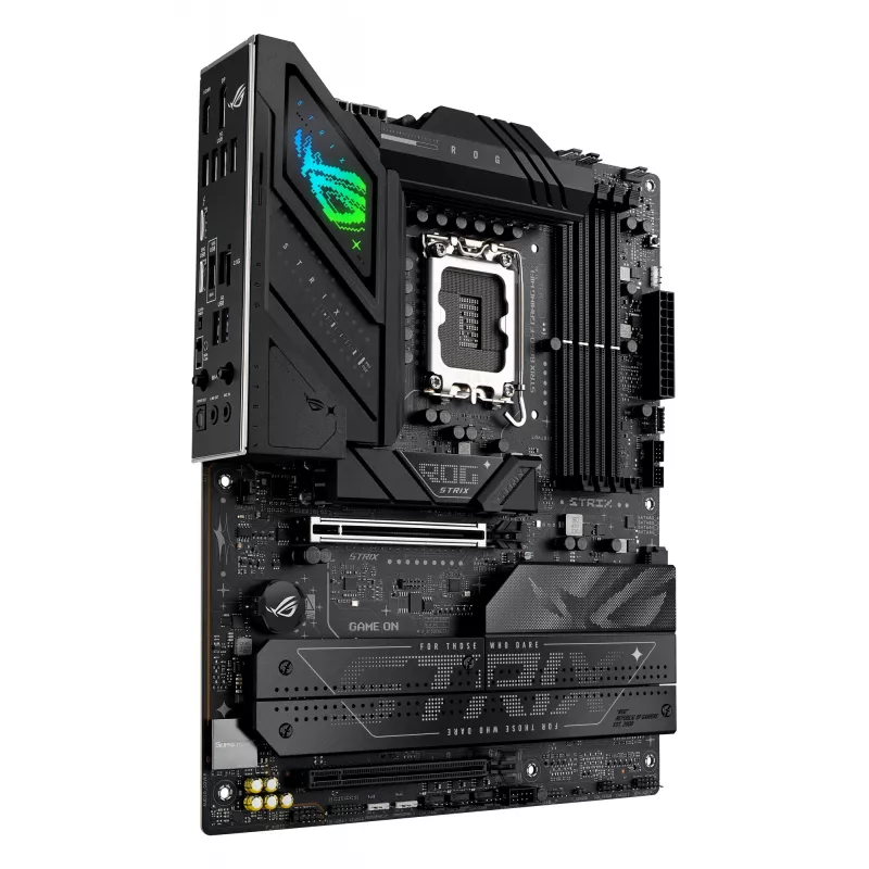 Emaplaat ASUS ROG STRIX B860-F GAMING WIFI — Intel B860, LGA 1851, ATX, DDR5, 4x DIMM, Wi‑Fi 7, 2.5Gb LAN, 4x M.2