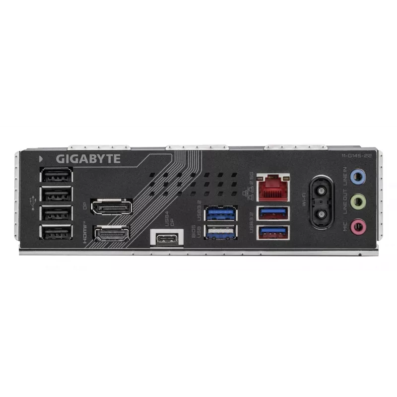 GIGABYTE B860M GAMING X WIFI6E emaplaat - Intel Core Ultra seeria protsessoritele, 8+1+2+2 faasi VRM, kuni 9200MHz DDR5, 1xPCIe 5.0 + 1xPCIe 4.0 M.2, 2.5GbE LAN, WIFI 6E, USB 4