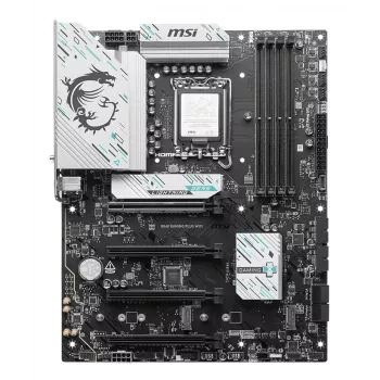 Emaplaat MSI B860 GAMING PLUS WIFI — Intel B860, LGA 1851, ATX, DDR5, 4x DIMM, 3x M.2, Wi‑Fi 7, 5GbE