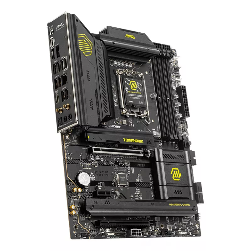 Emaplaat MSI MAG B860 TOMAHAWK WIFI — Intel B860, LGA 1851, ATX, DDR5, 4x DIMM, 3x M.2, Wi‑Fi 7, 5GbE