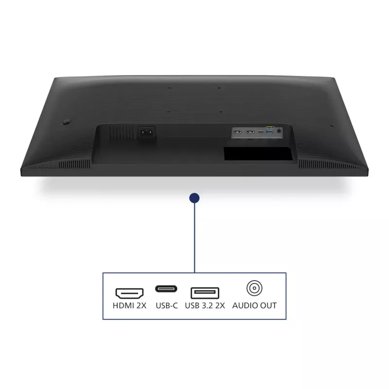 Philips 1000 seeria 27E1N1900AE/00 arvutimonitor 68,6 cm (27 tolli) 3840 x 2160 pikslit 4K Ultra HD LCD must