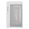 FSP S380-WA Case Mini Tower mITX, mATX Valge ARGB