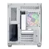FSP S380-WA Case Mini Tower mITX, mATX Valge ARGB