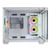 FSP S380-WA Case Mini Tower mITX, mATX Valge ARGB