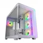 FSP M580-WA korpus Midi Tower mITX, mATX valge ARGB, Midi Tower, arvuti, valge, ATX, micro ATX, Mini-ITX, klaas, SPCC, mängimine