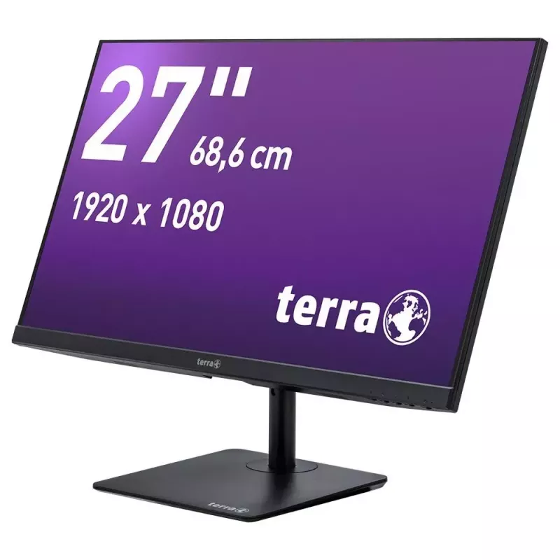 TERRA 3030230 arvutimonitor 68,6 cm (27 tolli) 1920 x 1080 pikslit Full HD LED Must