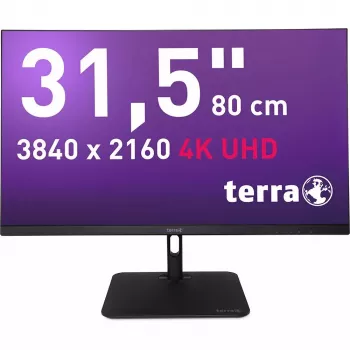 TERRA 3030234 arvutikuvar 80 cm (31,5 tolli) 3840 x 2160 pikslit 4K Ultra HD LCD must