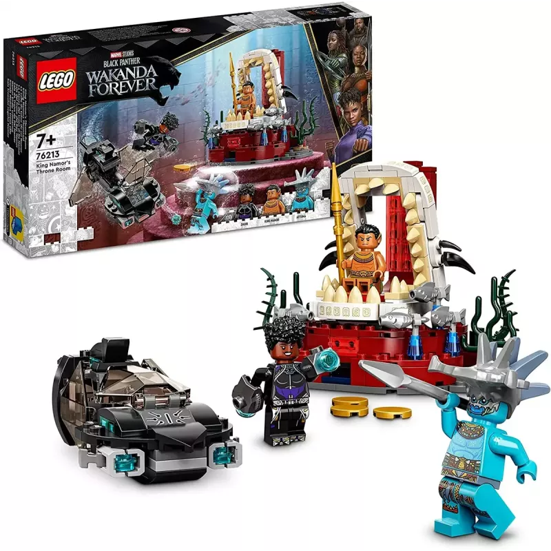 LEGO Super Heroesi komplekt Kuningas Namori troonisaal 76213 — ehituskomplekt, mudel 6378887