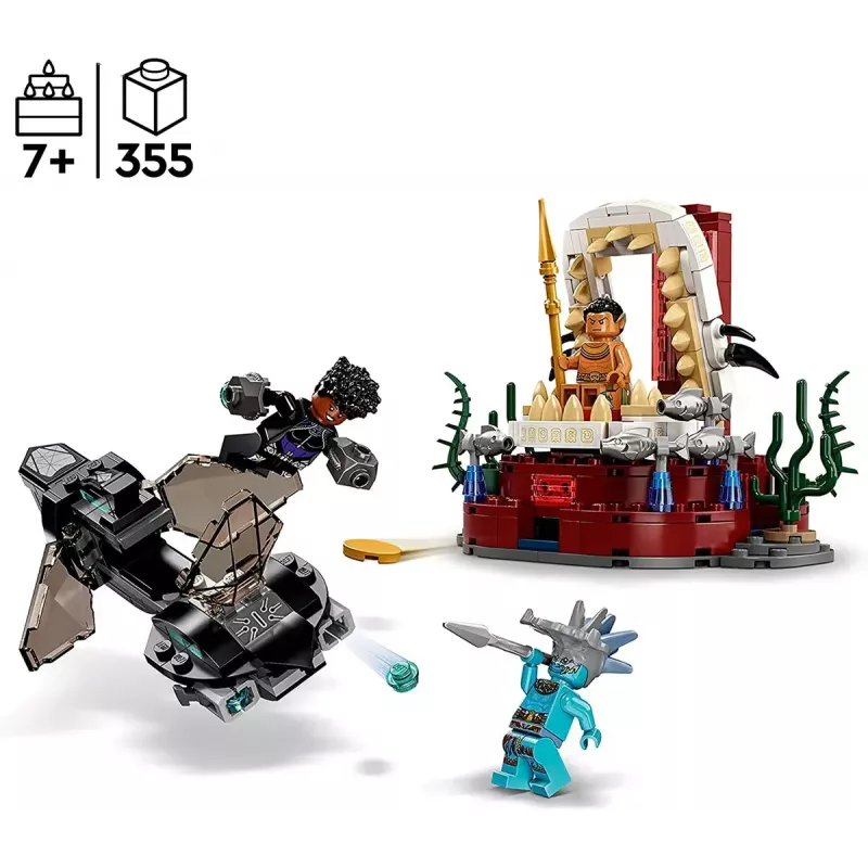 LEGO Super Heroesi komplekt Kuningas Namori troonisaal 76213 — ehituskomplekt, mudel 6378887