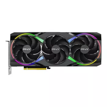 PNY GeForce RTX 5080 16GB ARGB Overclocked Triple Fan - 16GB GDDR7 - DisplayPort 2.1b / HDMI 2.1b