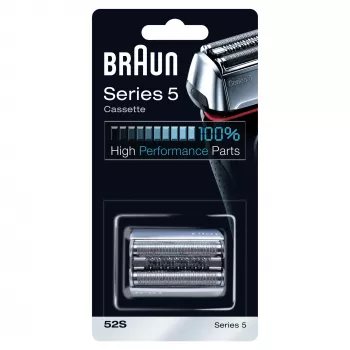Braun Series 5 52S Elektrihabemeneti pea vahetuskassett – hõbedane
