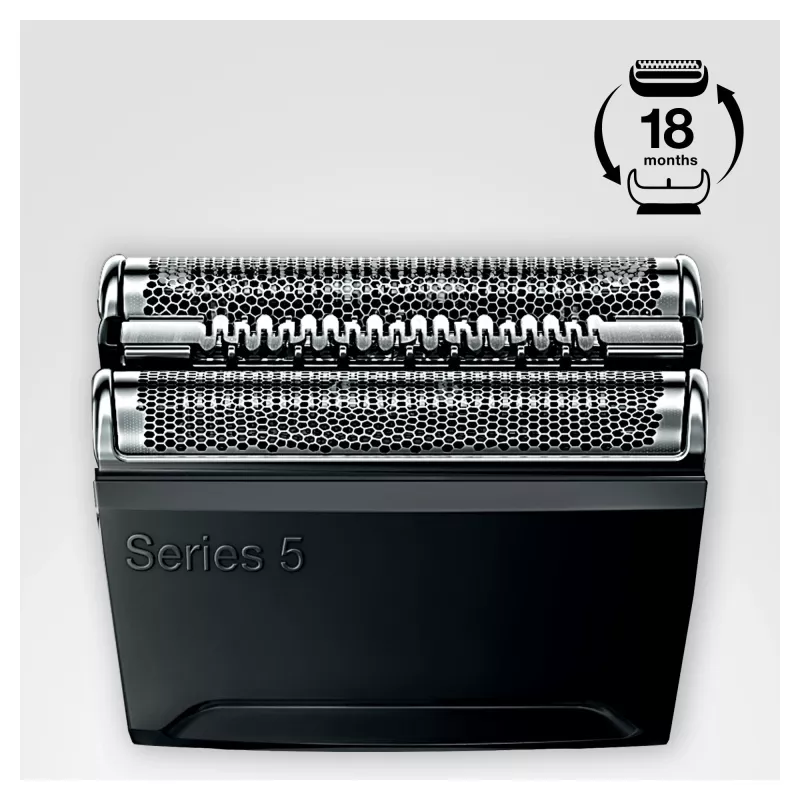 Braun Series 5 52S Elektrihabemeneti pea vahetuskassett – hõbedane