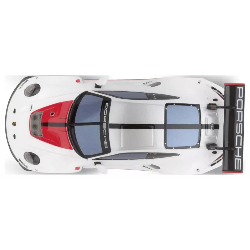 Spordiautomudel Carrera Porsche 911 GT3 R Valge Lightning 8 aastat