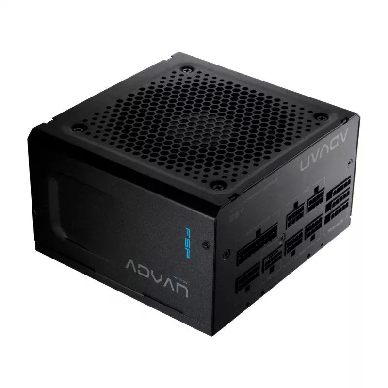 FSP ADVAN GM 750W toiteplokk ATX ATX3.1 Must, 750 W, 100 - 240 V, 5 A, Aktiivne, 100 W, 750 W