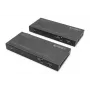 DIGITUS HDBaseT KVM-pikenduskomplekt. 150m 4K/60Hz. USB 2.0. PoC. IR. must