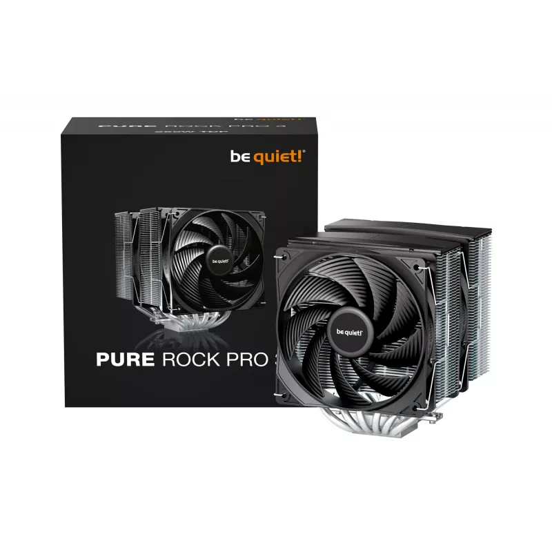 be quiet! Pure Rock Pro 3 protsessori õhkjahuti 12 cm hõbedane 1 tk