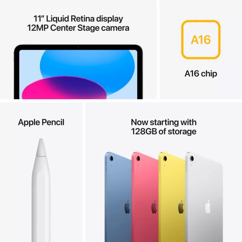 APPLE iPad (2025) - 11 tolli - Wi-Fi - 256 GB - hõbedane