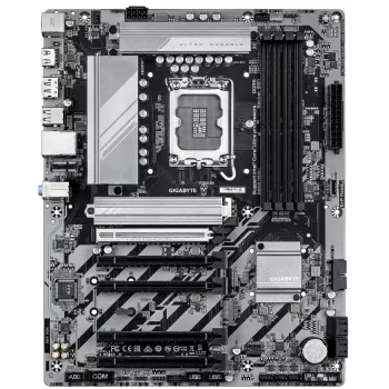 GIGABYTE B860 DS3H emaplaat – toetab Intel Core Ultra protsessoreid, 8+1+2+2 faasi VRM, kuni 9066 MHz DDR5, 1xPCIe 5.0 + 1xPCIe 4.0 M.2, 2.5 GbE LAN, USB 3.2 Gen 2x2