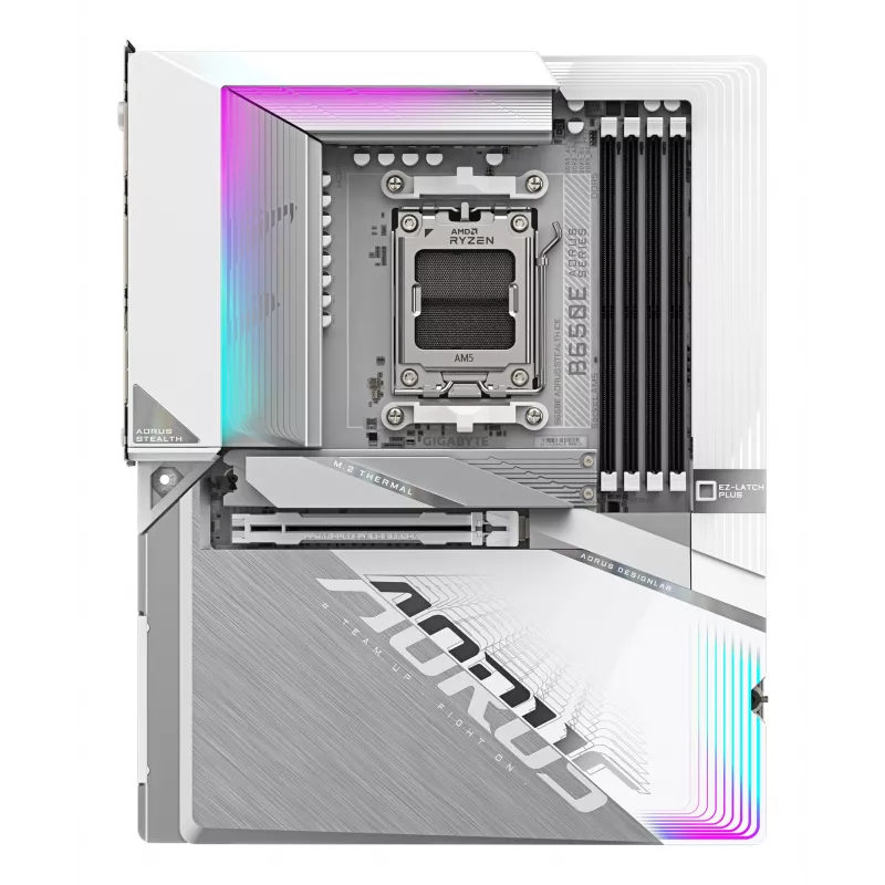 Emaplaat GIGABYTE B650E AORUS STEALTH ICE, AMD B650E, Socket AM5, ATX