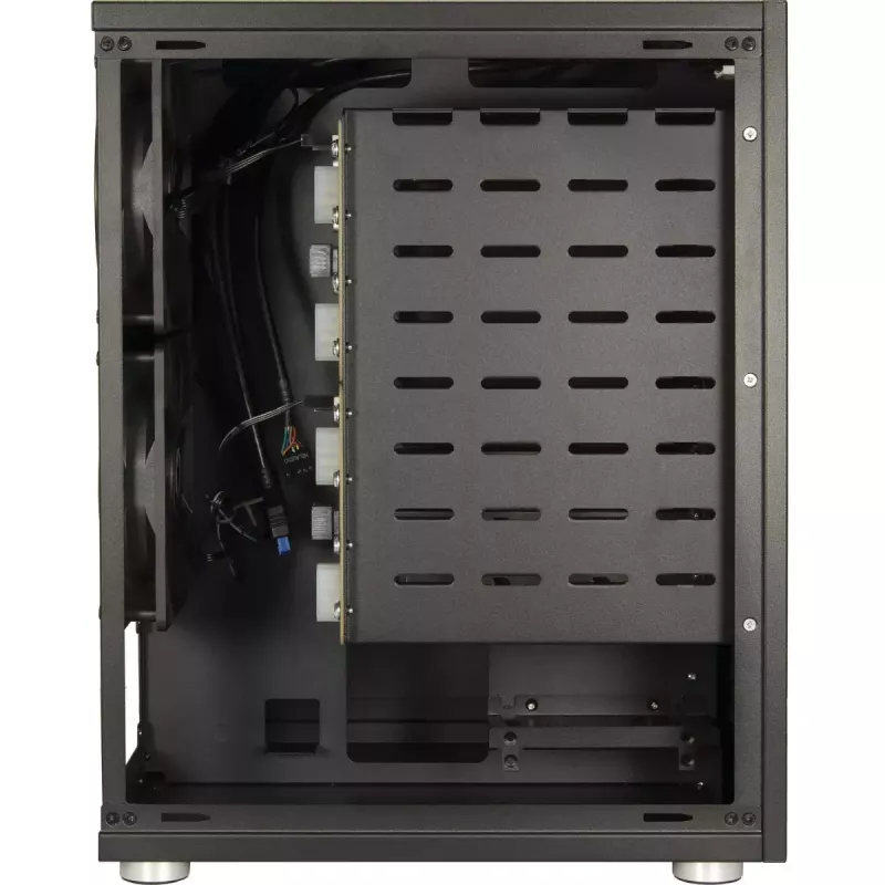 HDD-korpus Inter-Tech NAS-8 2,5/3,5 tolli Must