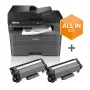 Brother MFC-L2827DWXL multifunktsioonprinter Laser A4 1200 x 1200 DPI 32 ppm Wi-Fi