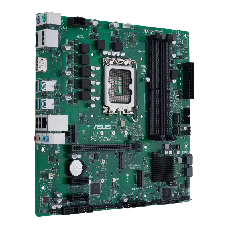 Emaplaat ASUS PRO Q670M-C-CSM Intel Q670 LGA 1700 micro ATX