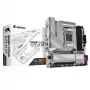 GIGABYTE B650M AORUS ELITE AX ICE emaplaat - AMD Ryzen 9000 seeria protsessoritele, 12+2+2 faasi VRM, kuni 8000 MHz DDR5 (OC), 1xPCIe 5.0 + 1xPCIe 4.0 M.2, 2,5GbE LAN, WIFI 6E, USB 3.2 Gen 2x2
