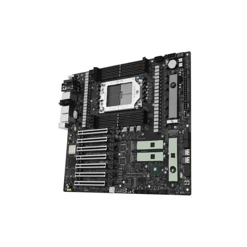 Emaplaat ASUS PRO WS WRX90E-SAGE SE, AMD WRX90 kiibistik, Socket sTR5, EEB, 8x DDR5 DIMM, 7x PCIe x16 GEN5, 4x M.2, 2x USB4 GEN3X2