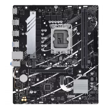 Emaplaat ASUS PRIME B760M-R D4 Intel B760 LGA 1700 micro ATX