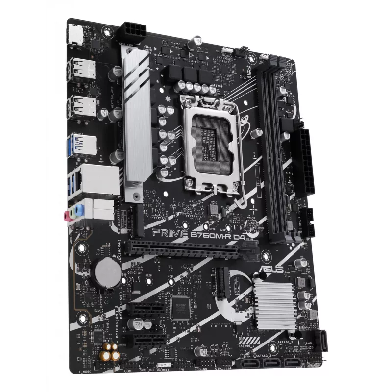 Emaplaat ASUS PRIME B760M-R D4 Intel B760 LGA 1700 micro ATX
