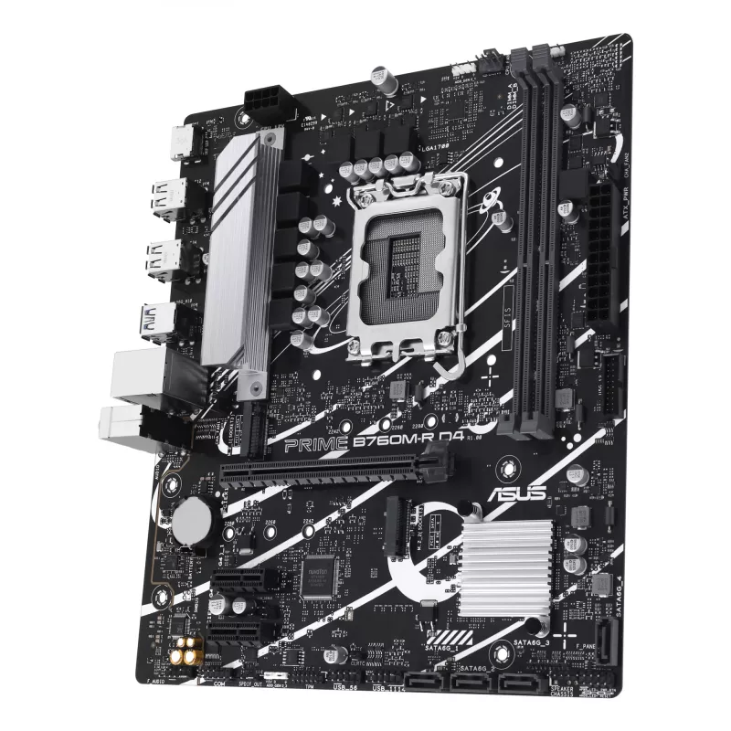 Emaplaat ASUS PRIME B760M-R D4 Intel B760 LGA 1700 micro ATX