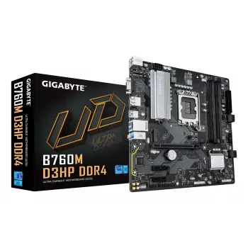 Emaplaat GIGABYTE B760M D3HP DDR4, Intel LGA 1700, Micro ATX