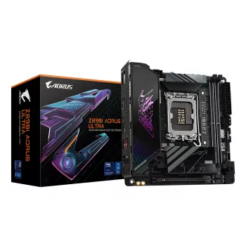 Emaplaat GIGABYTE Z890I AORUS ULTRA, Inteli kiibistik, LGA 1851, mini ITX