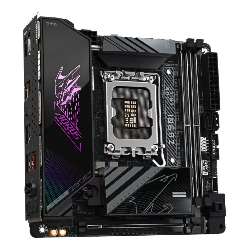 Emaplaat GIGABYTE Z890I AORUS ULTRA, Inteli kiibistik, LGA 1851, mini ITX
