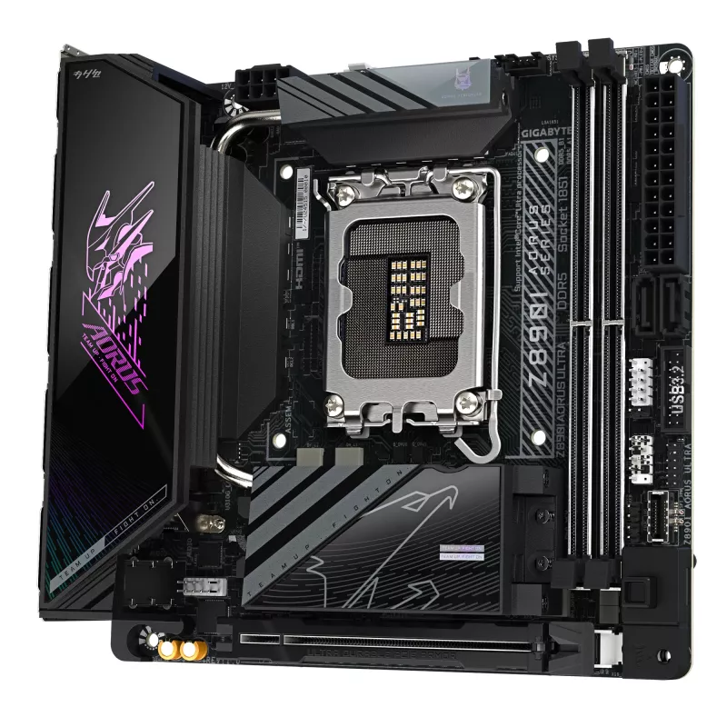 Emaplaat GIGABYTE Z890I AORUS ULTRA, Inteli kiibistik, LGA 1851, mini ITX
