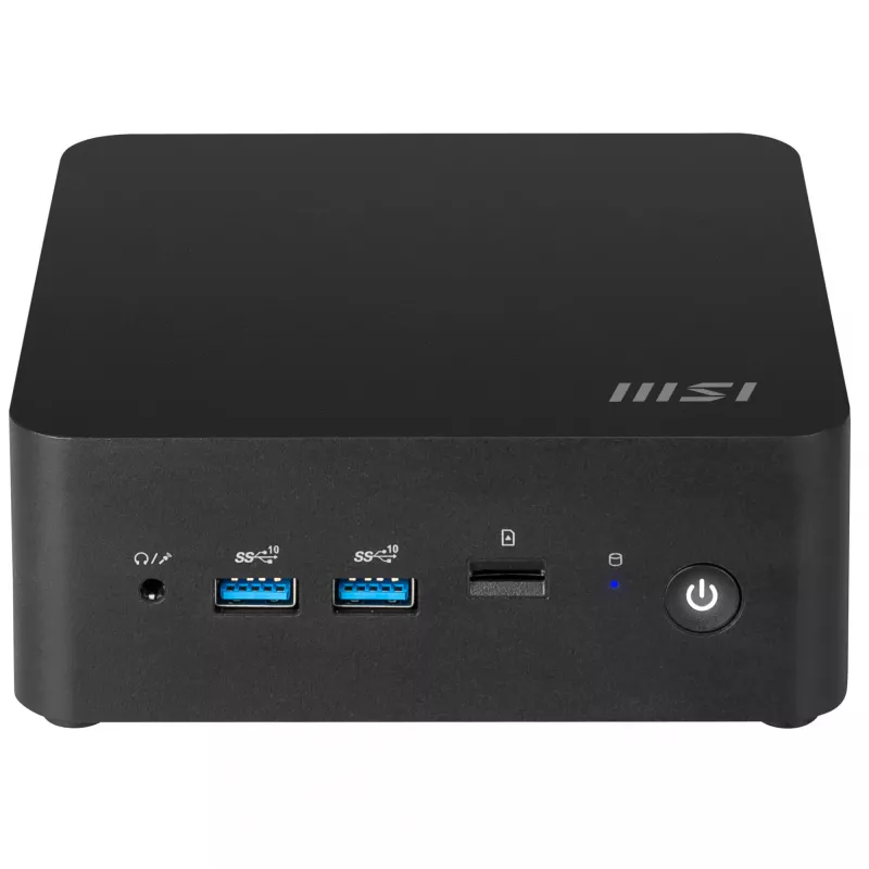 MSI Cubi NUC 1MG-024XDE Intel Core 3 100U 8 GB DDR5-SDRAM 256 GB SSD Mini PC Must