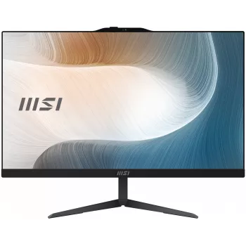 MSI Modern AM242P 1M-1204DE Intel Core 3 100U 60,5 cm (23,8 tolli) 1920 x 1080 pikslit Kõik-ühes-arvuti 16 GB DDR5-SDRAM 256 GB SSD Windows 11 Pro Wi-Fi 6E (802.11ax) Must