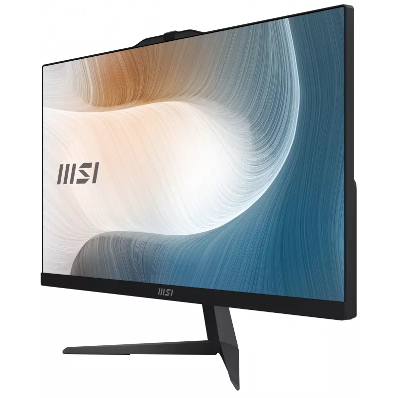 MSI Modern AM242P 1M-1204DE Intel Core 3 100U 60,5 cm (23,8 tolli) 1920 x 1080 pikslit Kõik-ühes-arvuti 16 GB DDR5-SDRAM 256 GB SSD Windows 11 Pro Wi-Fi 6E (802.11ax) Must