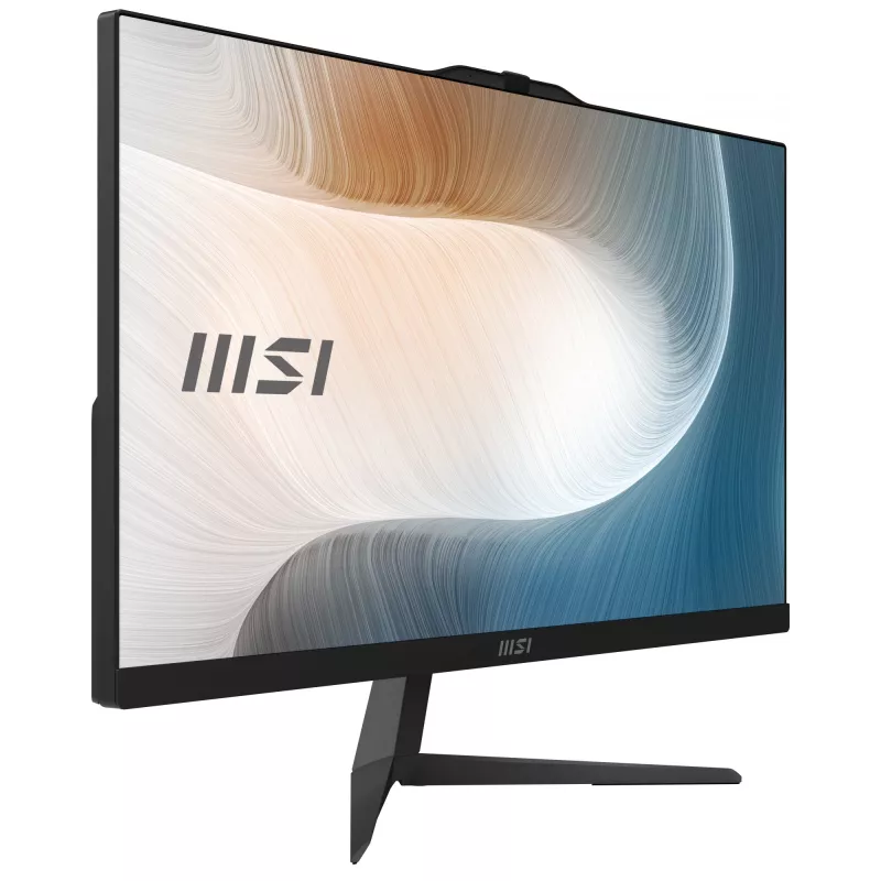 MSI Modern AM242P 1M-1204DE Intel Core 3 100U 60,5 cm (23,8 tolli) 1920 x 1080 pikslit Kõik-ühes-arvuti 16 GB DDR5-SDRAM 256 GB SSD Windows 11 Pro Wi-Fi 6E (802.11ax) Must