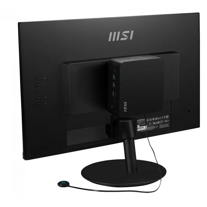 MSI Cubi NUC 1MG-007BDE 0,84L suurune arvuti Must 150U Intel SoC