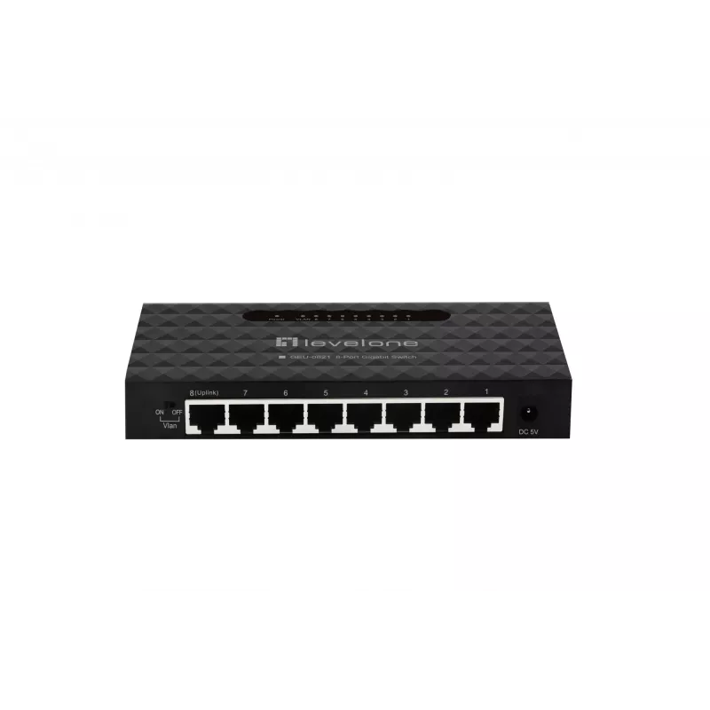 LevelOne GEU-0821 võrgukommutaator hallatav Gigabit Ethernet (10/100/1000)