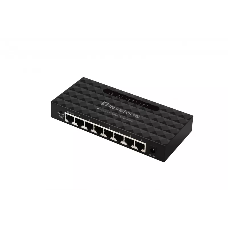 LevelOne GEU-0821 võrgukommutaator hallatav Gigabit Ethernet (10/100/1000)