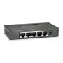 LevelOne GEU-0523 võrgulüliti Haldamata Gigabit Ethernet (10/100/1000) Must