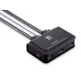 LevelOne 2-pordiline USB HDMI kaabliga KVM-lüliti, 1920 x 1200 pikslit, must, hall