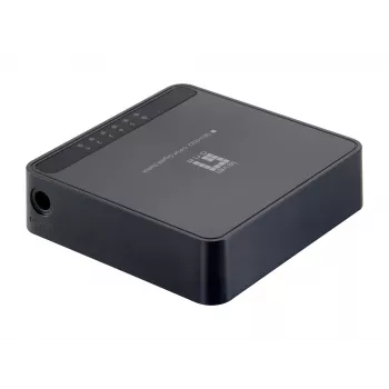 LevelOne 5-pordiline gigabitine kommutaator, Gigabit Ethernet (10/100/1000), täisdupleks