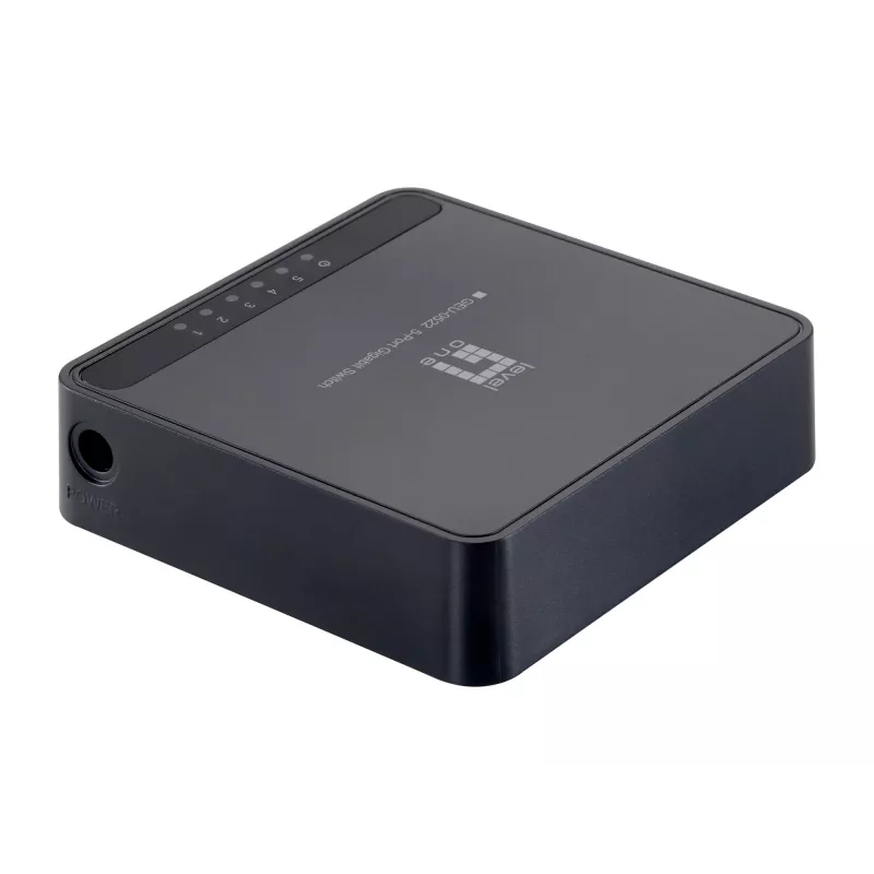LevelOne 5-pordiline gigabitine kommutaator, Gigabit Ethernet (10/100/1000), täisdupleks